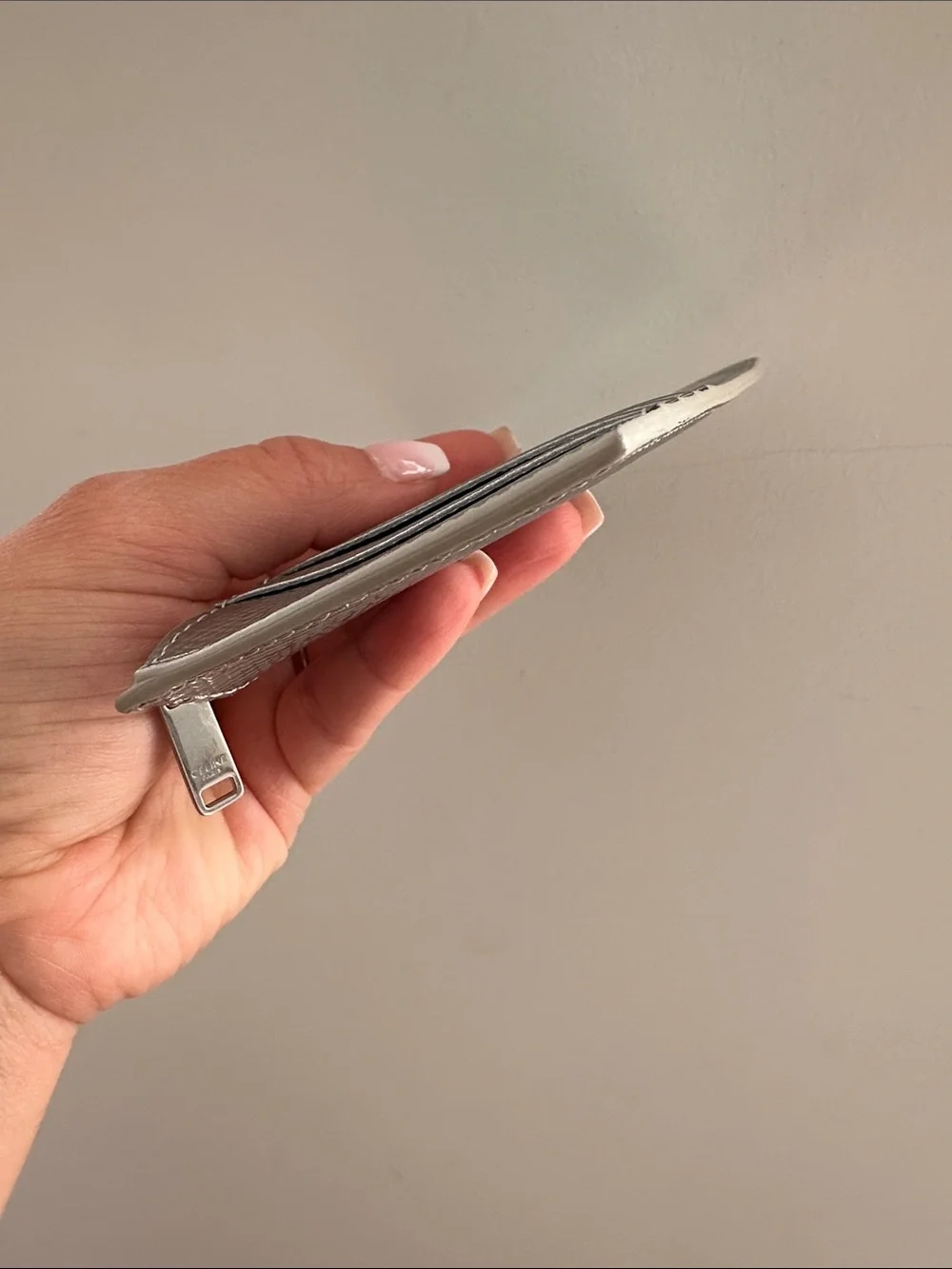 Celine Zipped Compact Card Holder